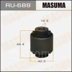 Сайлентблок рычага MAZDA CX-5/6 11- (GJ) зад подв верх наружн (в серп) MASUMA MZAB-148