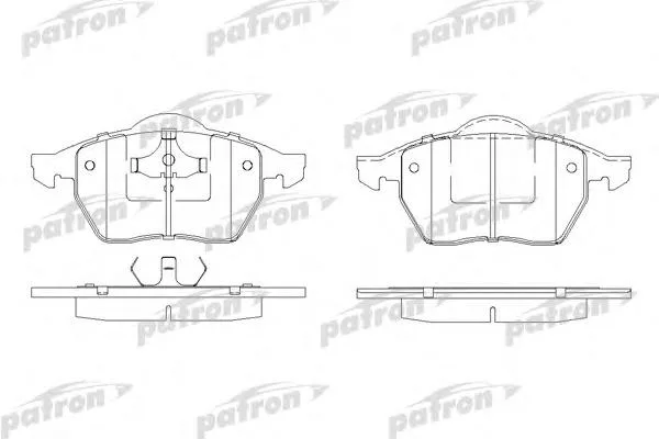 Колодки торм VAG PASSAT B5 пер PATRON GDB1376
