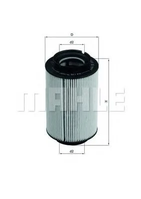 Фильтр топл VW TOURAN 1.9TD MAHLE PU936/2x