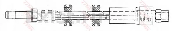 Шланг торм MB VITO 96-03 пер NK