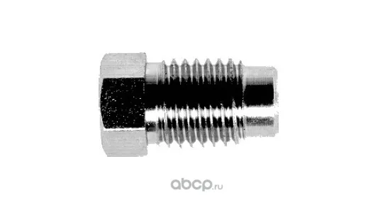Штуцер трубки 5mm M10x1.25x13 ключ 10mm QB