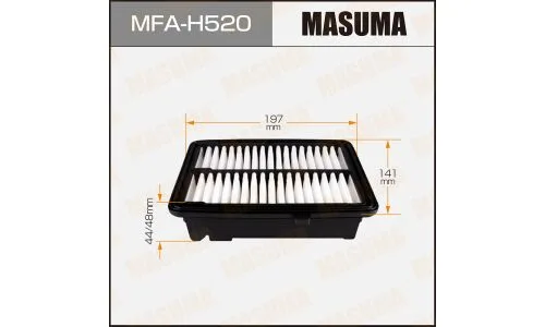 Фильтр возд HONDA HR-V 1.5/ Jazz IV 1.3 05- MASUMA