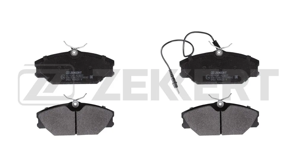 Колодки торм RENAULT MEGANE I/LAGUNA I пер ZEKKERT GDB1030