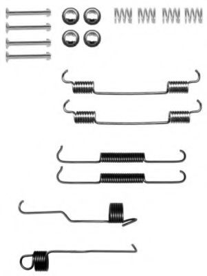 Р/к колодок FIAT ALBEA (180mm) MINTEX