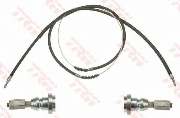 Трос ручника FIAT DUCATO 02-06- (+RUS) зад часть под барабаны BOSCH