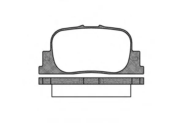 Колодки торм GEELY FC/TOYOTA CAMRY V20/BYD F3/LIFAN SOLANO зад RH GDB3278