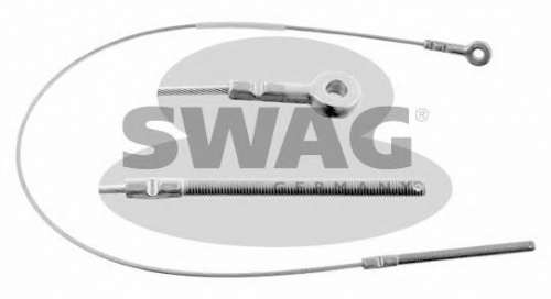 Трос ручника MB 207-310D пер часть MALO 01958