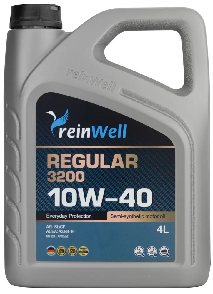 Масло мот ReinWell 10W40 (A3/B4) 4L