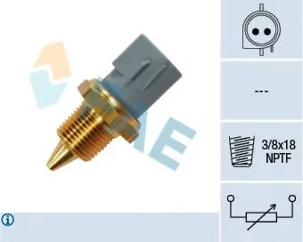 Датчик темп. ОЖ FORD FAE 33430=330550