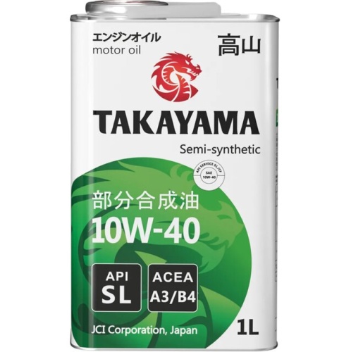 Масло мот TAKAYAMA 10W40 4L (SN/CF/A3/B4)