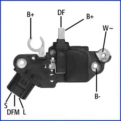 Реле зарядки FORD MONDEO II HUCO 130591
