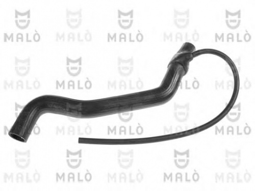 Патрубок ОЖ VAG 2.0 HP (фланец>радиатор)