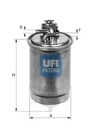 Фильтр топл VAG UFI WK841