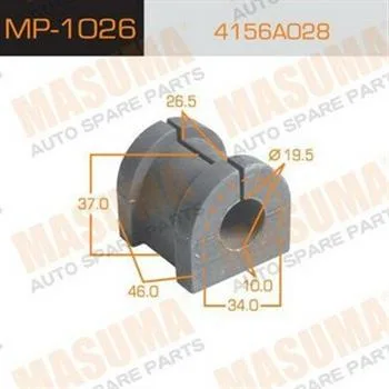 Втулка стаб MITSUBISHI OUTLANDER XL задн MASUMA (18mm) MSB-CW8R