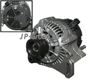 Генератор VW T4 1.9 94-99/GOLF/PASSAT JP (70A/фишка квадрат)