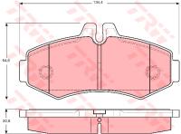 Колодки торм MB VITO пер RH GDB1373=270100 (торм bosch)