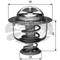 Термостат MITSUBISHI LANCER/PAJERO GATES