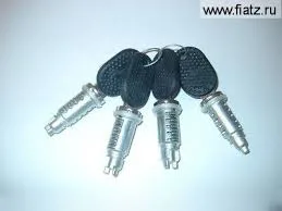 Замки дверей FIAT DUCATO 02- (+RUS) MIRAGLIO (личинки (4 шт))