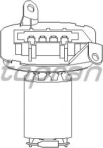 Резистор отопителя MB VITO W638 HP
