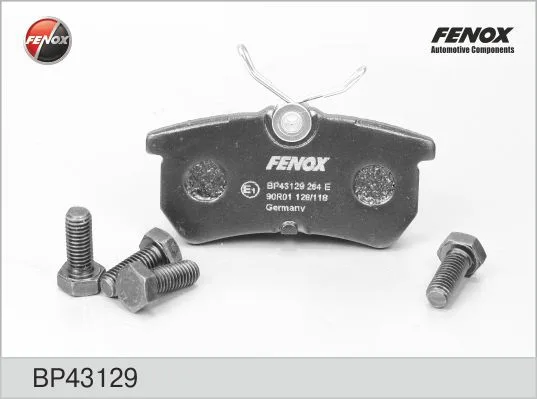 Колодки торм FORD FOCUS I зад диск FENOX GDB1354=269300
