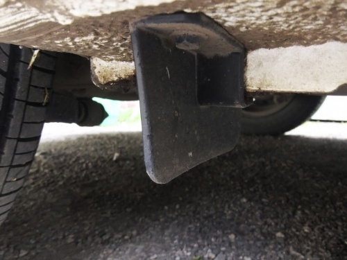 Брызговик HYUNDAI SOLARIS задн лев OE (перед колесом)