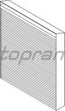 Фильтр салона RENAULT SCENIC I HP CU2240 (бум)