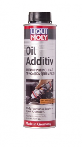 Присадка LM Антифрикционная присадка с дисульфидом молибдена в моторное масло 0.3L Oil Additiv MoS2