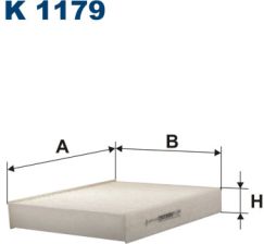 Фильтр салона PEUGEOT 207 FILTRON CU21000-2 (бум)