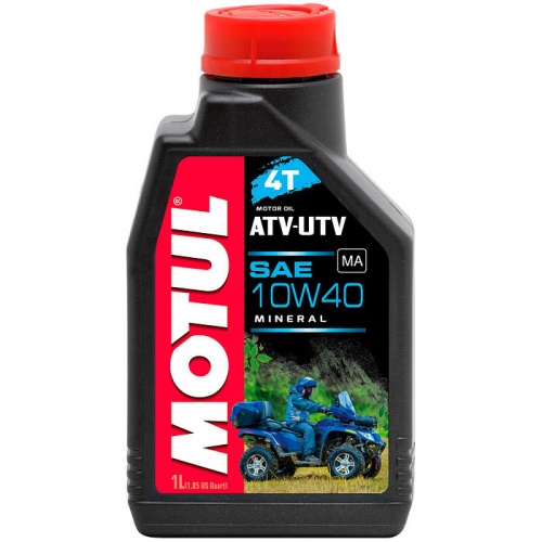 Масло мот MOTUL ATV-UTV (минералка) 10W40 4T 1L