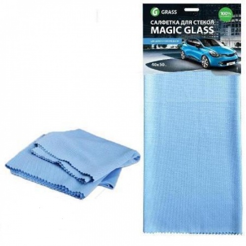 Салфетка из микрофибры GRASS (40*50/для стекла)