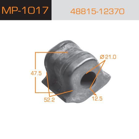 Втулка стаб TOYOTA COROLLA E150/E180/AURIS пер лев MASUMA TSB-ZRE151LH (21.2mm)