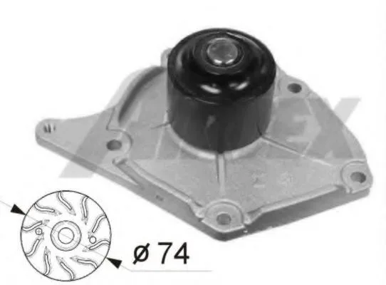Насос водяной RENAULT 1.5D AIRTEX