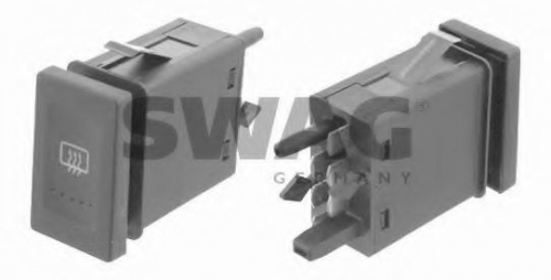 Кнопка обогрева заднего стекла VW PASSAT B4 FEBI