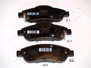 Колодки торм HONDA CR-V III/IV пер JP GDB3445=2128902