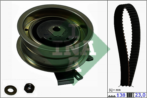 Р/к ГРМ VAG 1.6 8v LUK (ремень+ролик)