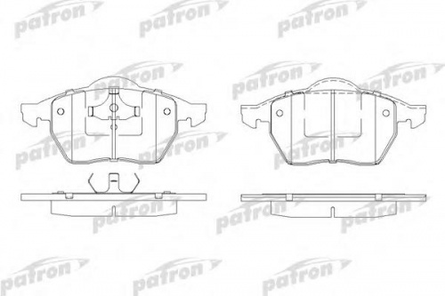 Колодки торм VAG пер PATRON GDB1275=239020