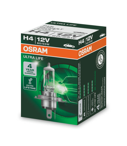 Автолампа H4 OSRAM (ULTRA LIFE)