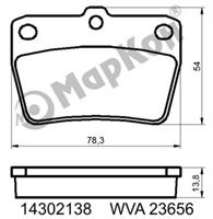 Колодки торм CHERY TIGGO/TOYOTA RAV4 00-05 задн МАРКОН GDB3279