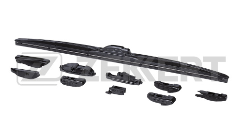 Щетка ст/очист 550mm ZEKKERT HYBRID (любой крепеж)