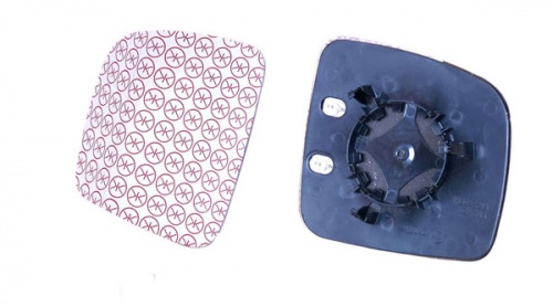 Вставка зеркала VW T5 03-09 прав эл+обогрев