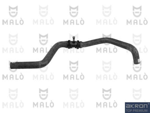 Патрубок ОЖ RENAULT LOGAN MALO (на печку/с клапаном/17*19mm)