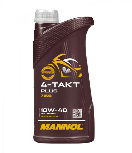 Масло мот MANNOL 4-TAKT PLUS 10W40 1л