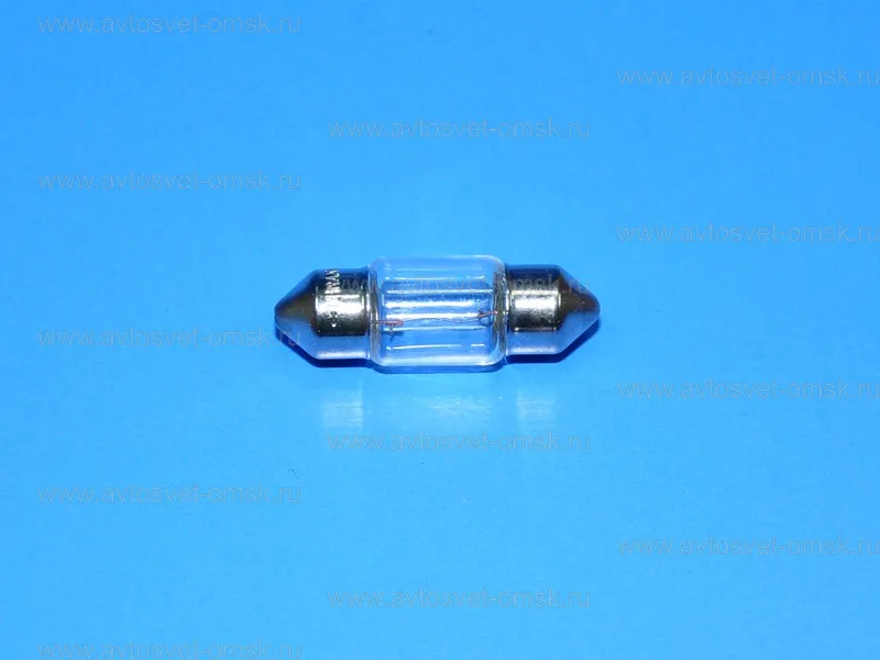 Автолампа C10W двухцокольная/31мм OSRAM