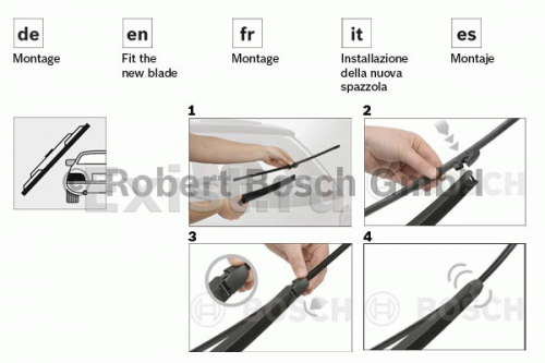 Щетка ст/очист 330mm BOSCH