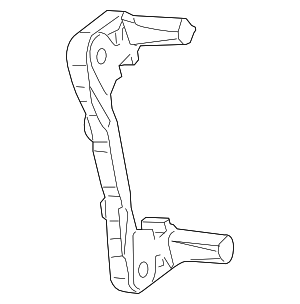 Скоба суппорта DODGE CALIBER зад OE (для GDB3247)