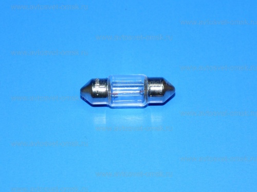 Автолампа C10W двухцокольная/31мм OSRAM