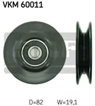 Ролик привод CHEVROLET LANOS/NEXIA для AC OE VKM60011