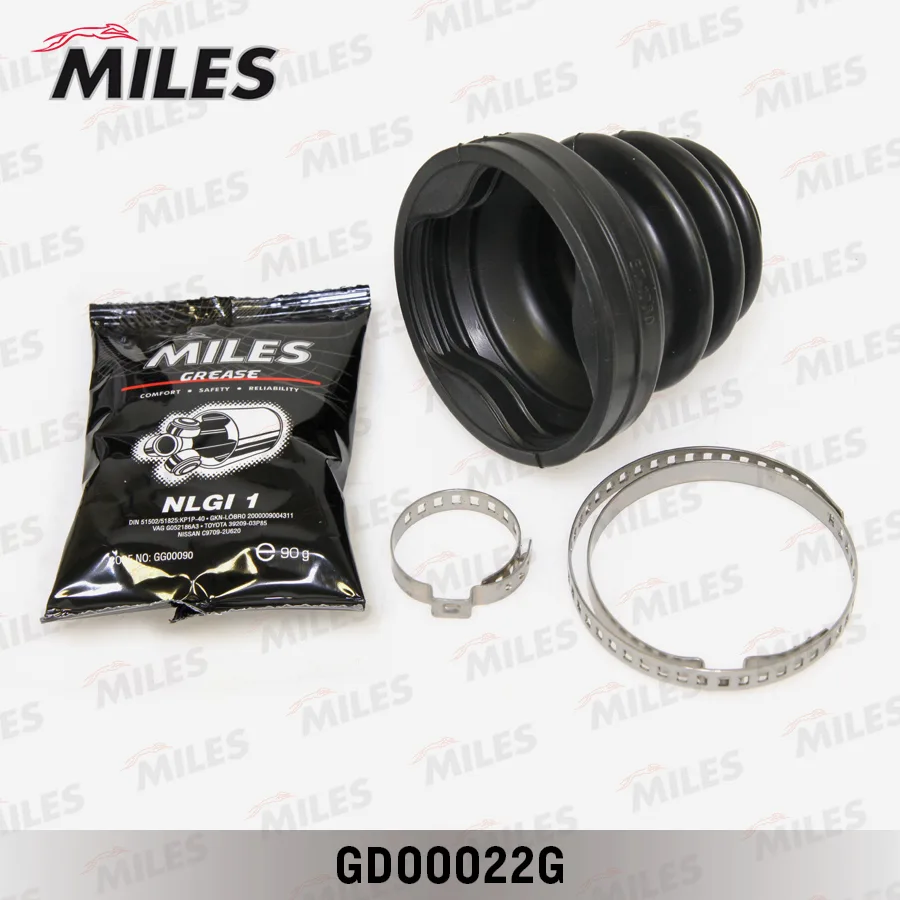 Пыльник ШРУСа FORD FOCUS II внутр MILES (19x77x89/трипоид)