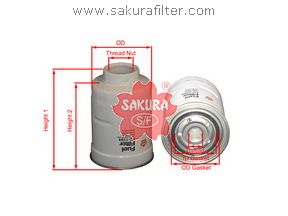 Фильтр топл TOYOTA/MITSUBISHI SAKURA WK828