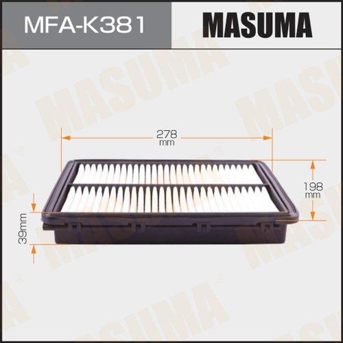 Фильтр возд KIA OPTIMA 16- MASUMA C28036